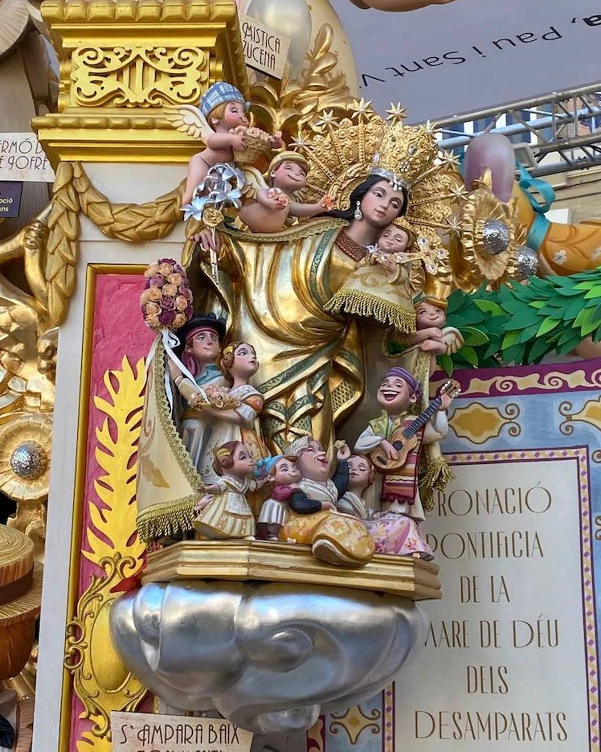 falla infantil plaza de la reina 2023